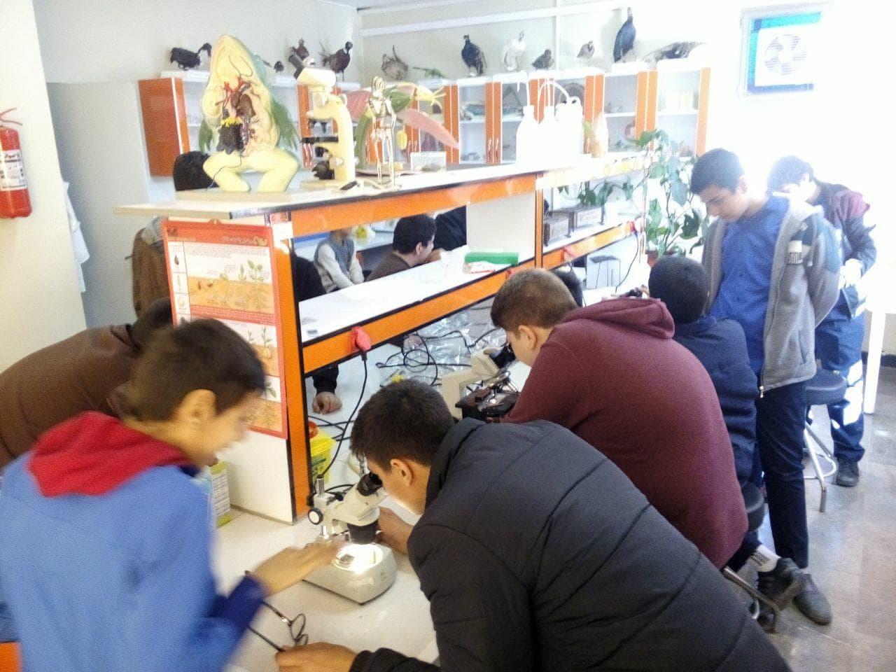 بازدید از خانه زیست شناسی اصفهان